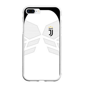 Чехол для iPhone 7Plus/8 Plus матовый с принтом JUVENTUS SPORT (НА СПИНЕ) в Кировске, Силикон | Область печати: задняя сторона чехла, без боковых панелей | cr7 | fc | football | football club | juve | juventus | ronaldo | sport | роналдо | спорт | спортивные | униформа | фирменные цвета | фк | футбол | футбольный клуб | ювентус