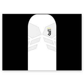 Поздравительная открытка с принтом JUVENTUS SPORT (НА СПИНЕ) в Кировске, 100% бумага | плотность бумаги 280 г/м2, матовая, на обратной стороне линовка и место для марки
 | cr7 | fc | football | football club | juve | juventus | ronaldo | sport | роналдо | спорт | спортивные | униформа | фирменные цвета | фк | футбол | футбольный клуб | ювентус