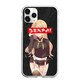 Чехол для iPhone 11 Pro матовый с принтом SENPAI (В ЦВЕТЕ) в Кировске, Силикон |  | ahegao | kawai | kowai | oppai | otaku | senpai | sugoi | waifu | yandere | ахегао | ковай | отаку | сенпай | яндере