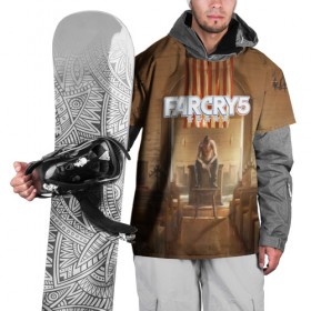 Накидка на куртку 3D с принтом Far Cry 5 в Кировске, 100% полиэстер |  | 