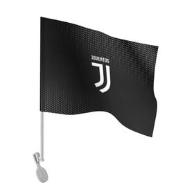 Флаг для автомобиля с принтом Juventus в Кировске, 100% полиэстер | Размер: 30*21 см | championship | fc | football | juventus | soccer | sport | одежда | спорт | спортивный | униформа | футбол | футбольный клуб | чемпионат | ювентус