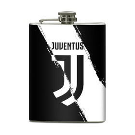 Фляга с принтом FC Juventus в Кировске, металлический корпус | емкость 0,22 л, размер 125 х 94 мм. Виниловая наклейка запечатывается полностью | fc juventus | juventus | криштиану роналду ювентус | фк ювентус | футбол | ювентус