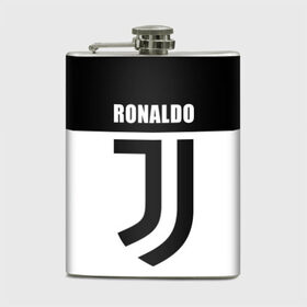 Фляга с принтом Ronaldo Juventus в Кировске, металлический корпус | емкость 0,22 л, размер 125 х 94 мм. Виниловая наклейка запечатывается полностью | Тематика изображения на принте: cr7 | cristiano ronaldo | football | juventus | криштиану роналду | роналдо | роналду | ювентус