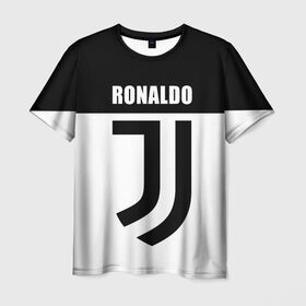 Мужская футболка 3D с принтом Ronaldo Juventus в Кировске, 100% полиэфир | прямой крой, круглый вырез горловины, длина до линии бедер | Тематика изображения на принте: cr7 | cristiano ronaldo | football | juventus | криштиану роналду | роналдо | роналду | ювентус