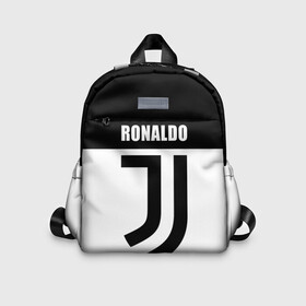 Детский рюкзак 3D с принтом Ronaldo Juventus в Кировске, 100% полиэстер | лямки с регулируемой длиной, сверху петелька, чтобы рюкзак можно было повесить на вешалку. Основное отделение закрывается на молнию, как и внешний карман. Внутри дополнительный карман. По бокам два дополнительных кармашка | cr7 | cristiano ronaldo | football | juventus | криштиану роналду | роналдо | роналду | ювентус