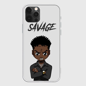 Чехол для iPhone 12 Pro Max с принтом 21 Savage в Кировске, Силикон |  | 21 savage | 21 дикарь