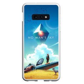 Чехол для Samsung S10E с принтом No Man’s Sky - Atlas Rises в Кировске, Силикон | Область печати: задняя сторона чехла, без боковых панелей | Тематика изображения на принте: no man sky | no mans sky | no man’s sky | no man’s sky next