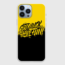 Чехол для iPhone 13 Pro Max с принтом GLHF  GOOD LUCK HAVE FUN в Кировске,  |  | game | gamer | glhf | good luck have fun | play | player | глхф | игрок | игры | фразы | цитаты