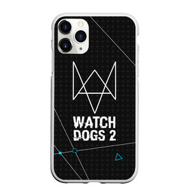 Чехол для iPhone 11 Pro Max матовый с принтом WATCH DOGS 2 в Кировске, Силикон |  | action | ct os | ded sec | fox | gamer | hacker | player | watch dogs | watch dogs 2 | знак лиса | хакер