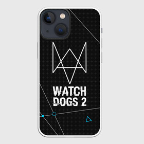 Чехол для iPhone 13 mini с принтом WATCH DOGS 2 в Кировске,  |  | action | ct os | ded sec | fox | gamer | hacker | player | watch dogs | watch dogs 2 | знак лиса | хакер