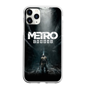 Чехол для iPhone 11 Pro Max матовый с принтом METRO EXODUS в Кировске, Силикон |  | exodus | horror | metro exodus | survival | игры | исход | метро | метро 2035