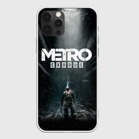 Чехол для iPhone 12 Pro с принтом METRO EXODUS | МЕТРО ИСХОД АРТЁМ в Кировске, силикон | область печати: задняя сторона чехла, без боковых панелей | exodus | horror | metro exodus | survival | игры | исход | метро | метро 2035