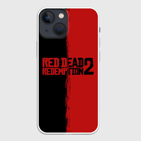 Чехол для iPhone 13 mini с принтом RED DEAD REDEMPTION 2 | RDR2 в Кировске,  |  | rdr | rdr2 | red dead redemption 2 | rockstar | дикий запад | ковбои