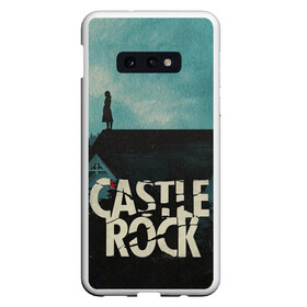 Чехол для Samsung S10E с принтом Castle Rock в Кировске, Силикон | Область печати: задняя сторона чехла, без боковых панелей | castle rock | hulu | билл скарсгард | дж.дж. абрамс | касл рок | кубик в кубе | стивен кинг | шоушенк