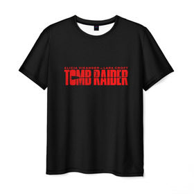 Мужская футболка 3D с принтом Tomb Raider в Кировске, 100% полиэфир | прямой крой, круглый вырез горловины, длина до линии бедер | adventure | lara croft | tomb rider | археолог | гробниц | крофт | лара | приключения | расхитительница