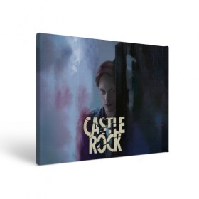 Холст прямоугольный с принтом Castle Rock - shawshank prisoner в Кировске, 100% ПВХ |  | castle rock | hulu | билл скарсгард | дж.дж. абрамс | касл рок | кубик в кубе | стивен кинг | шоушенк