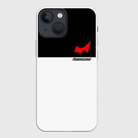 Чехол для iPhone 13 mini с принтом MONOKUMA SCHOOL ФОРМА в Кировске,  |  | anime | bear | black  white | danganronpa | kurokuma | monodam | monokuma | monomi | monotaro | pink | rabbit | school | shirokuma | аниме | главарь | мoноми | монокума | черно белый | школа