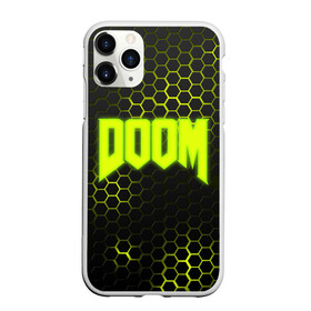 Чехол для iPhone 11 Pro матовый с принтом DOOM в Кировске, Силикон |  | Тематика изображения на принте: devil | doom | hell | mark of the doom slayer | slayer | ад | гарнил | дум | знаки | иероглифы | компьютерные игры 2019 | преисподняя | символ | солдат