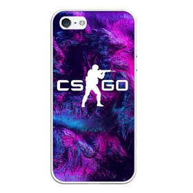 Чехол для iPhone 5/5S матовый с принтом CS GO HYPER BEAST LANDSCAPE в Кировске, Силикон | Область печати: задняя сторона чехла, без боковых панелей | action | astralis | awp | counter strike | cs go | cs go global offensive | cybersport | game | gamer | hyper beast | shooter | skin | team liquid | киберспорт | оружие | скины