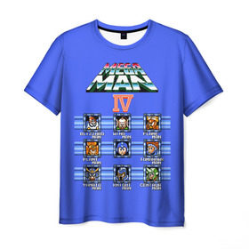 Мужская футболка 3D с принтом Megaman 6 в Кировске, 100% полиэфир | прямой крой, круглый вырез горловины, длина до линии бедер | megaman | megaman 6