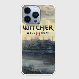 Чехол для iPhone 13 Pro с принтом The Witcher 3: Wild Hunt в Кировске,  |  | wild hunt | witcher | арбалет | ведьмак 3 | геральт | дикая | магия | охота | сказка | сфера | фэнтези | цири