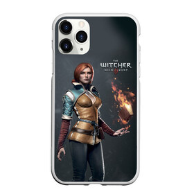 Чехол для iPhone 11 Pro матовый с принтом The Witcher 3 в Кировске, Силикон |  | wild hunt | witcher | арбалет | ведьмак 3 | геральт | дикая | магия | охота | сказка | сфера | фэнтези | цири