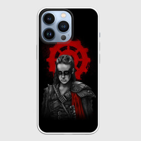 Чехол для iPhone 13 Pro с принтом Commander Lexa в Кировске,  |  | Тематика изображения на принте: 100 | the 100 | клан | кларк гриффин | ковчег | сериал | сотня