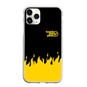 Чехол для iPhone 11 Pro Max матовый с принтом TWENTY ONE PILOTS TOP в Кировске, Силикон |  | 21 pilots | 21p | music | rock | top | trench | twenty one pilots | группа | музыка | рок