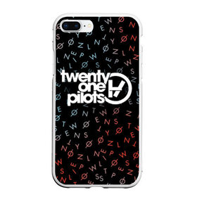 Чехол для iPhone 7Plus/8 Plus матовый с принтом TWENTY ONE PILOTS TOP в Кировске, Силикон | Область печати: задняя сторона чехла, без боковых панелей | 21 pilots | 21p | music | rock | top | trench | twenty one pilots | группа | музыка | рок