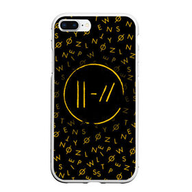 Чехол для iPhone 7Plus/8 Plus матовый с принтом TWENTY ONE PILOTS TOP в Кировске, Силикон | Область печати: задняя сторона чехла, без боковых панелей | 21 pilots | 21p | music | rock | top | trench | twenty one pilots | группа | музыка | рок