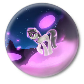 Значок с принтом My Little Pony в Кировске,  металл | круглая форма, металлическая застежка в виде булавки | little | magic | my | pony | дракон | дружба | единорог | искорка | пони | селестия | спайк | сумеречная | это чудо