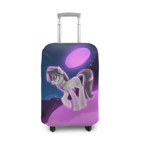 Чехол для чемодана 3D с принтом My Little Pony в Кировске, 86% полиэфир, 14% спандекс | двустороннее нанесение принта, прорези для ручек и колес | little | magic | my | pony | дракон | дружба | единорог | искорка | пони | селестия | спайк | сумеречная | это чудо