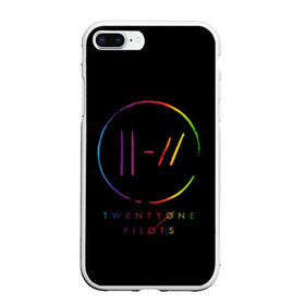 Чехол для iPhone 7Plus/8 Plus матовый с принтом TWENTY ONE PILOTS TOP в Кировске, Силикон | Область печати: задняя сторона чехла, без боковых панелей | 21 pilots | 21p | music | rock | top | trench | twenty one pilots | группа | музыка | рок