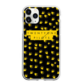 Чехол для iPhone 11 Pro Max матовый с принтом TWENTY ONE PILOTS TOP в Кировске, Силикон |  | 21 pilots | 21p | music | rock | top | trench | twenty one pilots | группа | музыка | рок