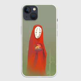 Чехол для iPhone 13 с принтом Каонаси с петухом в Кировске,  |  | spirited away | аниме | безликий | унесённые призраками | хаяо миядзаки