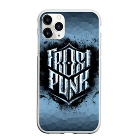 Чехол для iPhone 11 Pro Max матовый с принтом Frostpunk Logo в Кировске, Силикон |  | frost punk | frostpunk | фрост панк | фростпанк