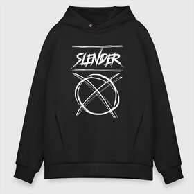 Мужское худи Oversize хлопок с принтом Slender в Кировске, френч-терри — 70% хлопок, 30% полиэстер. Мягкий теплый начес внутри —100% хлопок | боковые карманы, эластичные манжеты и нижняя кромка, капюшон на магнитной кнопке | Тематика изображения на принте: marble hornets | slender | slenderman | the slender man | бледный | высокий | мем | оператор | призрак | пришелец | слендер | тонкий | тонкий человек | тощий | человек