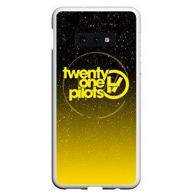 Чехол для Samsung S10E с принтом TWENTY ONE PILOTS TOP в Кировске, Силикон | Область печати: задняя сторона чехла, без боковых панелей | 21 pilots | 21p | galaxy | music | rock | space | star | top | trench | twenty one pilots | галактика | группа | звезды | космос | музыка | рок