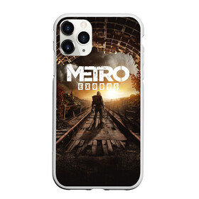 Чехол для iPhone 11 Pro матовый с принтом METRO EXODUS в Кировске, Силикон |  | exodus | horror | metro exodus | survival | игры | исход | метро | метро 2035