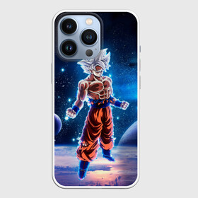 Чехол для iPhone 13 Pro с принтом Goku on a planet в Кировске,  |  | Тематика изображения на принте: anime | dragon ball | аниме | гоку | драгон бол | дракона жемчуг