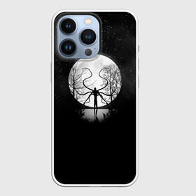 Чехол для iPhone 13 Pro с принтом Слендермен в Кировске,  |  | marble hornets | slender | slenderman | the slender man | бледный | высокий | мем | оператор | призрак | пришелец | слендер | тонкий | тонкий человек | тощий | человек