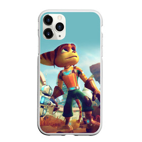 Чехол для iPhone 11 Pro матовый с принтом Ratchet and Clank (1) в Кировске, Силикон |  | clank | ratchet | ratchet  clank | ratchet and clank | кланк | рэтчет | рэтчет и кланк