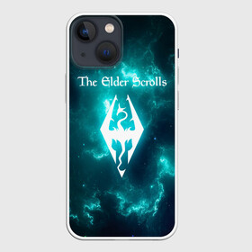 Чехол для iPhone 13 mini с принтом THE ELDER SCROLLS в Кировске,  |  | dovakin | fus ro dah | royal play | rpg | skyrim | tes | tes online | the elder scrolls | война | докавин | компьютерные игры | рпг