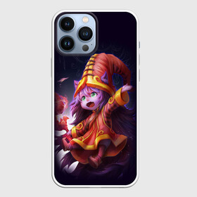 Чехол для iPhone 13 Pro Max с принтом Lulu (League of Legends) в Кировске,  |  | Тематика изображения на принте: league | legends | lol | зверь | клык | легенд | лига | маг | монстр | сказка | фентези | шляпа