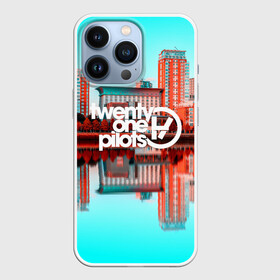 Чехол для iPhone 13 Pro с принтом TWENTY ONE PILOTS в Кировске,  |  | Тематика изображения на принте: city | josh dun | twenty one pilots | tyler joseph | urban | альбом | город | музыка