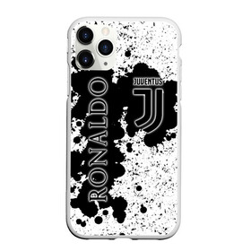 Чехол для iPhone 11 Pro Max матовый с принтом Ronaldo white and black в Кировске, Силикон |  | 7 | cristiano | juventus | ronaldo | криштиану роналду | ювентус