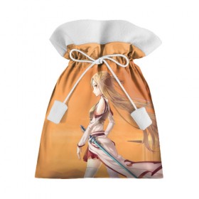 Подарочный 3D мешок с принтом Yuuki Asuna в Кировске, 100% полиэстер | Размер: 29*39 см | Тематика изображения на принте: art | online | sword | ветер | волосы | девушка | длинные | золотистые | мастера | меч | меча | онлайн
