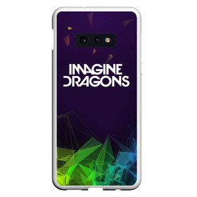 Чехол для Samsung S10E с принтом IMAGINE DRAGONS в Кировске, Силикон | Область печати: задняя сторона чехла, без боковых панелей | Тематика изображения на принте: alteranative rock | imagone dragons | music | rap | rock | альтернативный рок | группа | драконы | музыка | музыканты | реп | рок