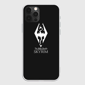 Чехол для iPhone 12 Pro Max с принтом THE ELDER SCROLLS в Кировске, Силикон |  | dovahkiin | dragonborn | fus ro dah | rpg | skyrim | tes | the elder scrolls | докавин | рпг