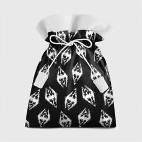 Подарочный 3D мешок с принтом THE ELDER SCROLLS в Кировске, 100% полиэстер | Размер: 29*39 см | dovahkiin | dragonborn | fus ro dah | rpg | skyrim | tes | the elder scrolls | докавин | рпг